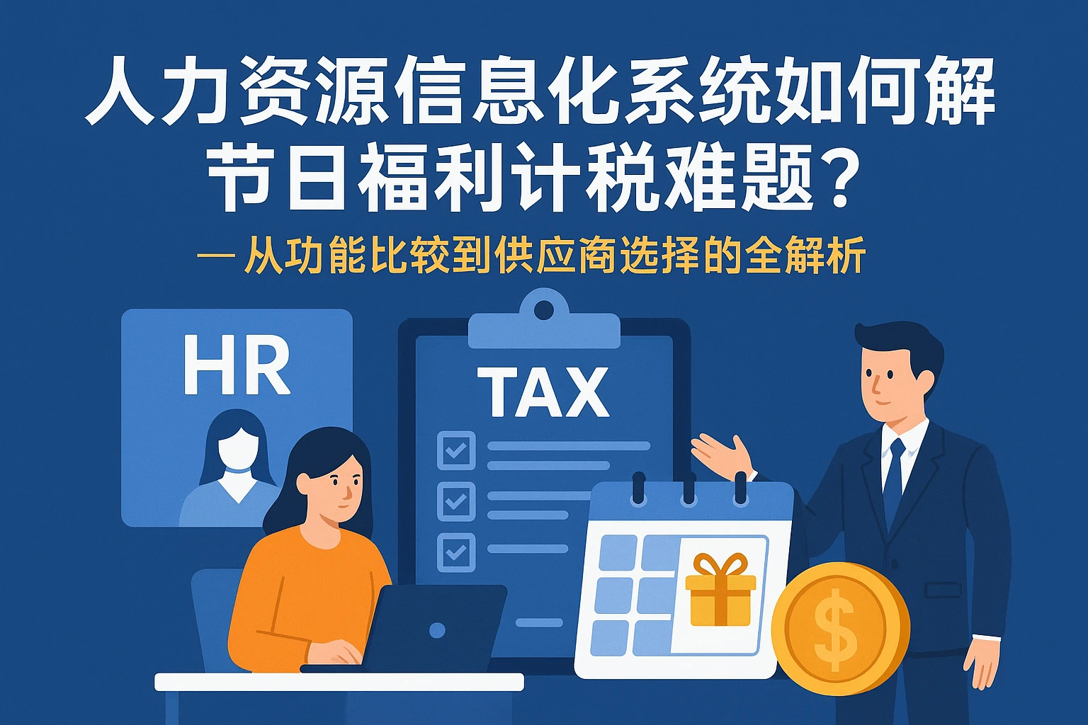 人力资源信息化系统如何解决节日福利计税难题？——从功能比较到供应商选择的全解析