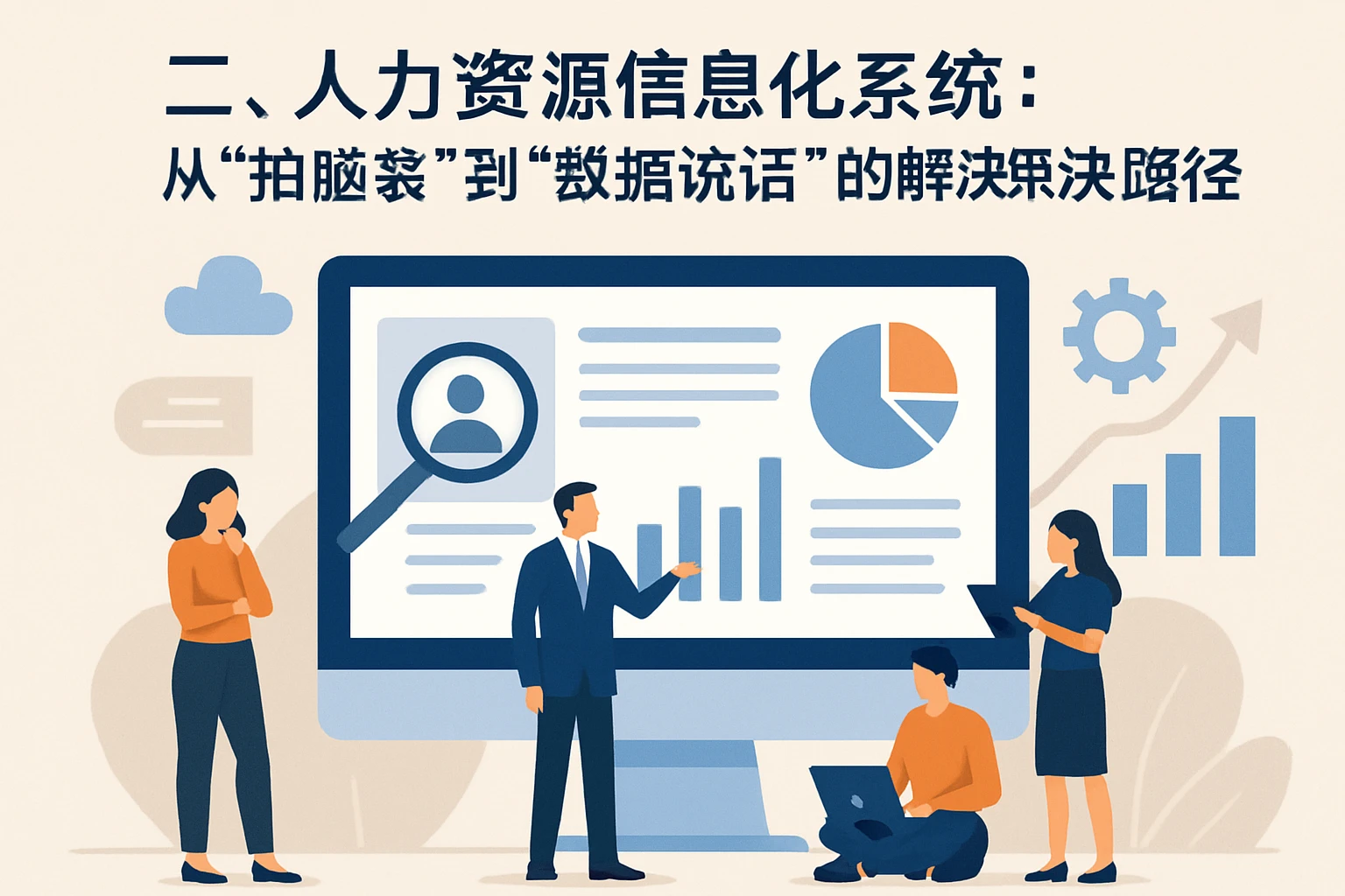 二、人力资源信息化系统：从“拍脑袋”到“数据说话”的解决路径