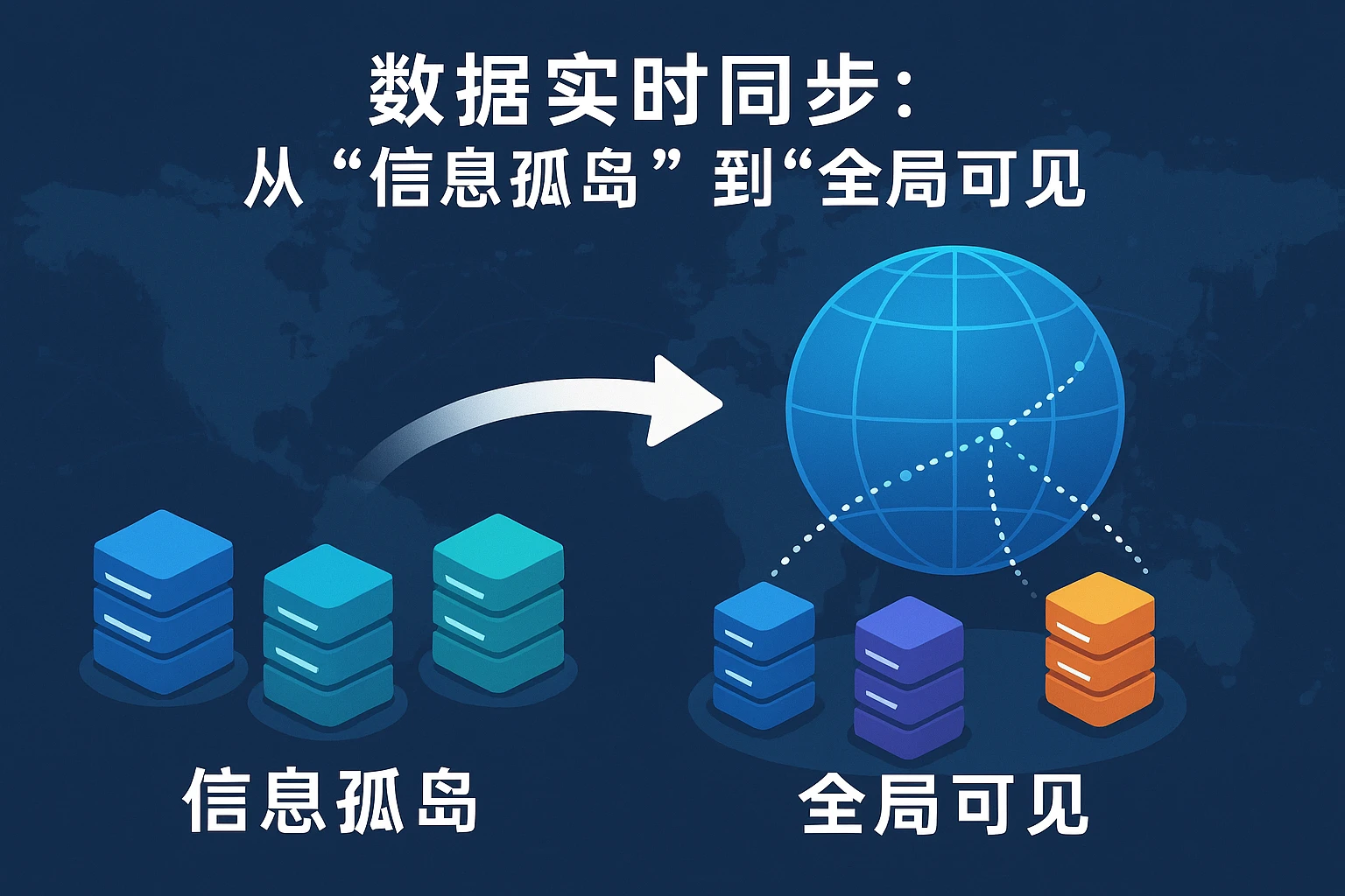 2. 数据实时同步：从“信息孤岛”到“全局可见”