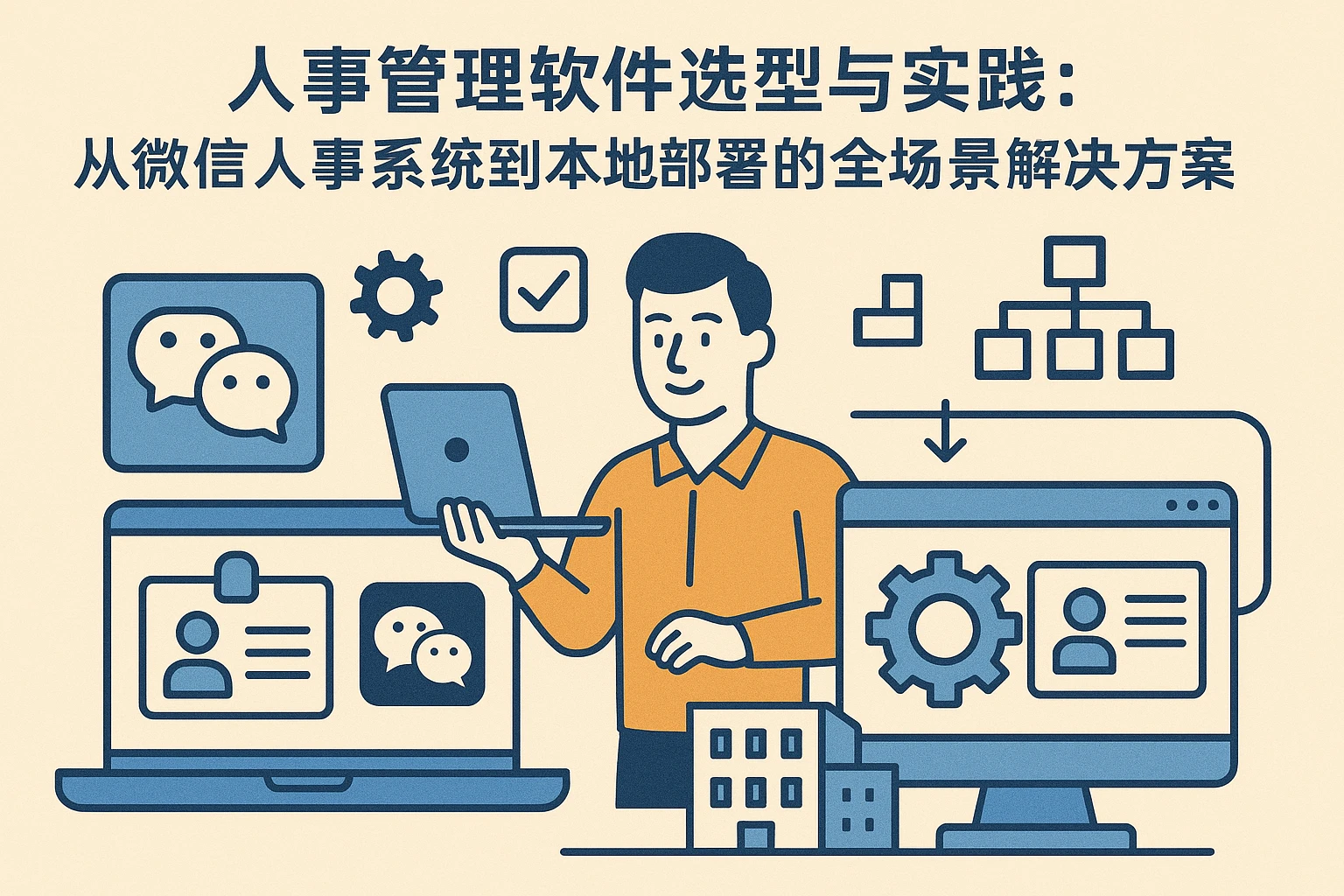 人事管理软件选型与实践：从微信人事系统到本地部署的全场景解决方案