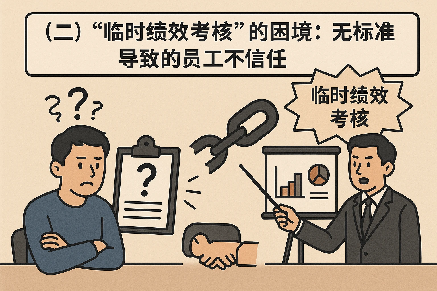（二）“临时绩效考核”的困境：无标准导致的员工不信任