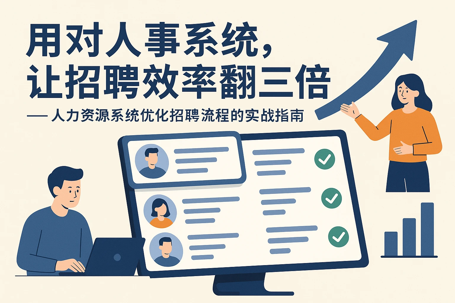 用对人事系统，让招聘效率翻三倍——人力资源系统优化招聘流程的实战指南