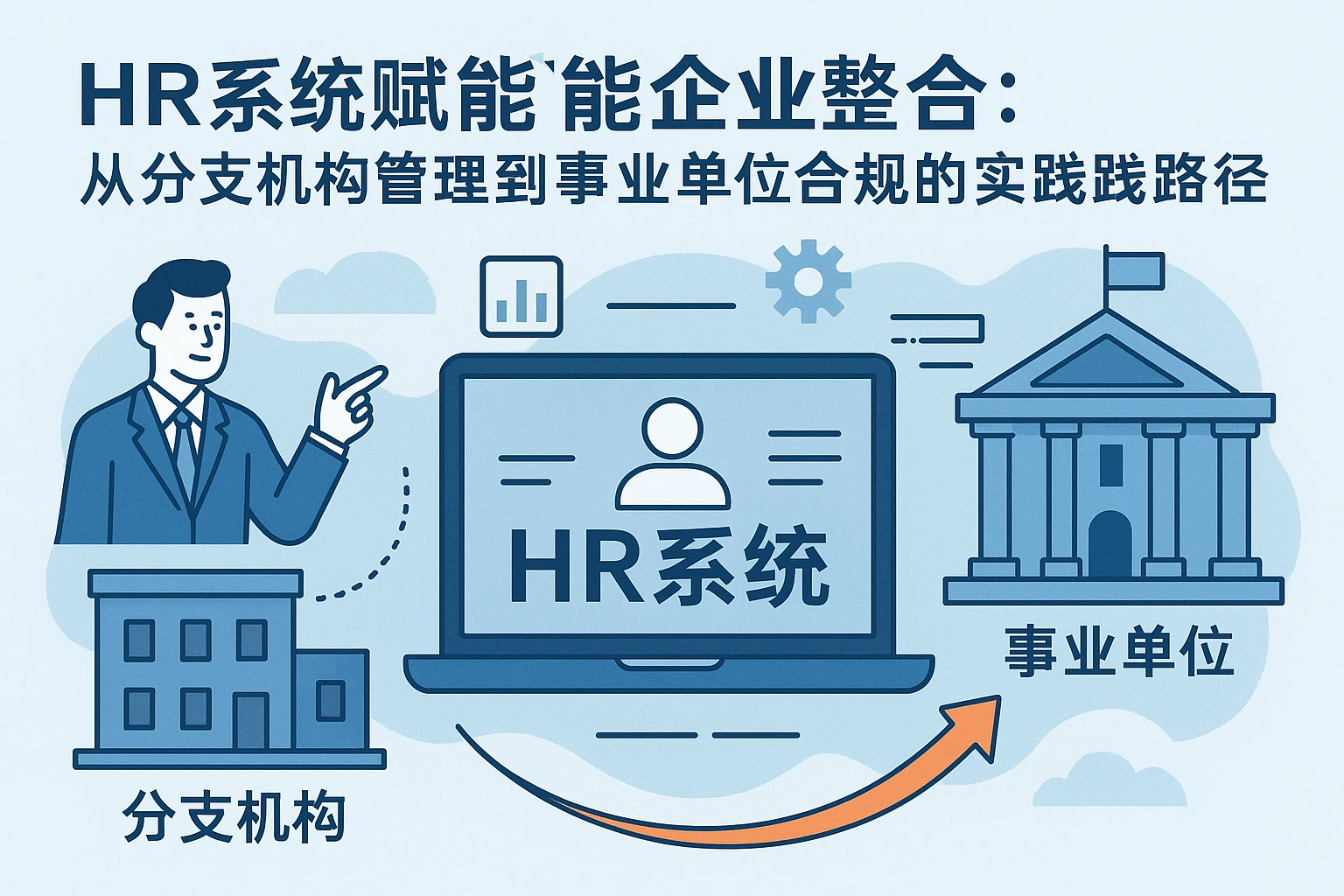 HR系统赋能企业整合：从分支机构管理到事业单位合规的实践路径