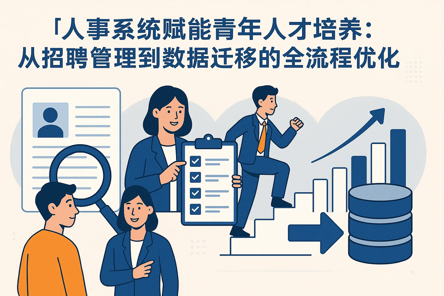 人事系统赋能青年人才培养：从招聘管理到数据迁移的全流程优化