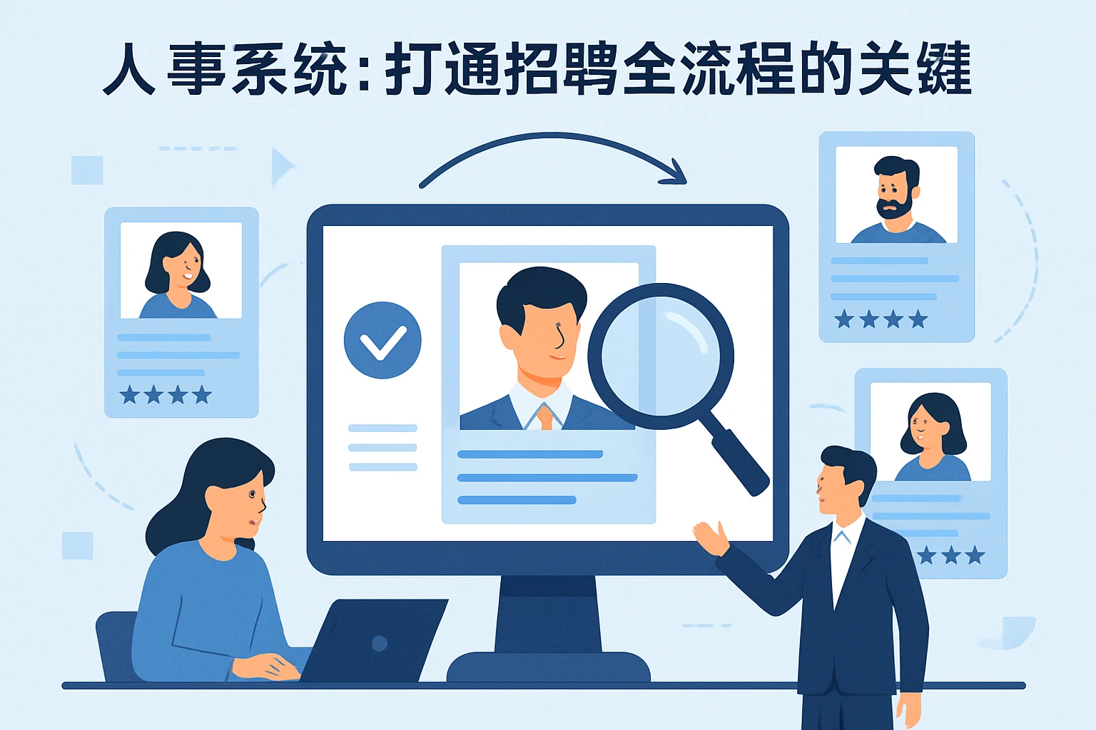 人事系统：打通招聘全流程的关键