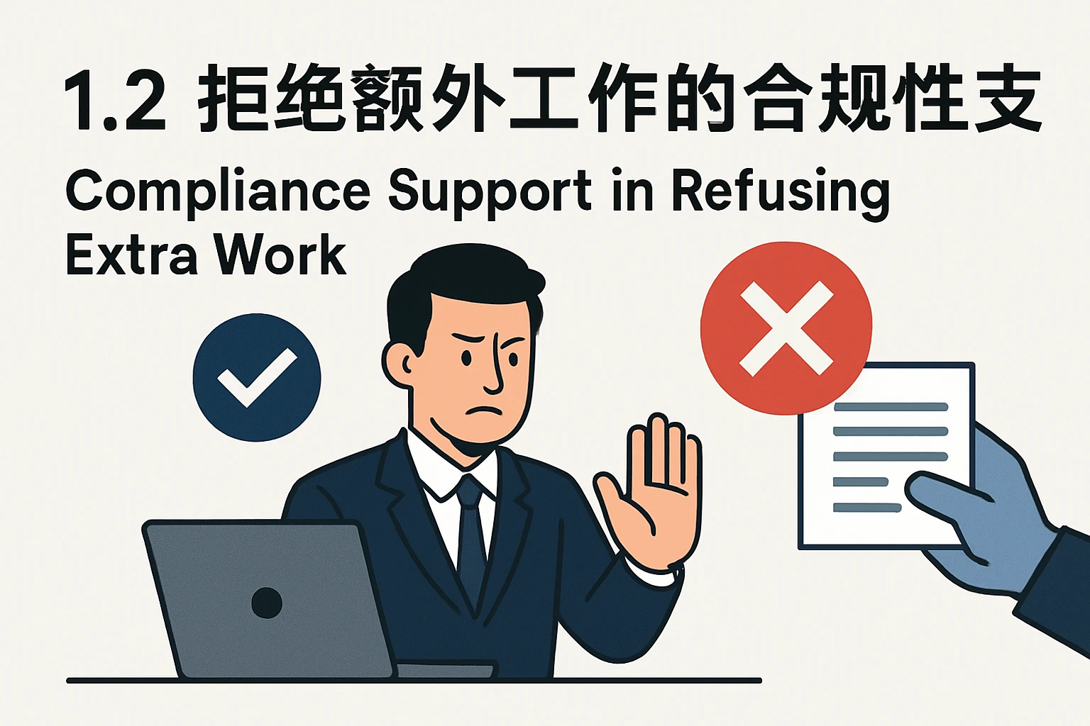 1.2 拒绝额外工作的合规性支撑