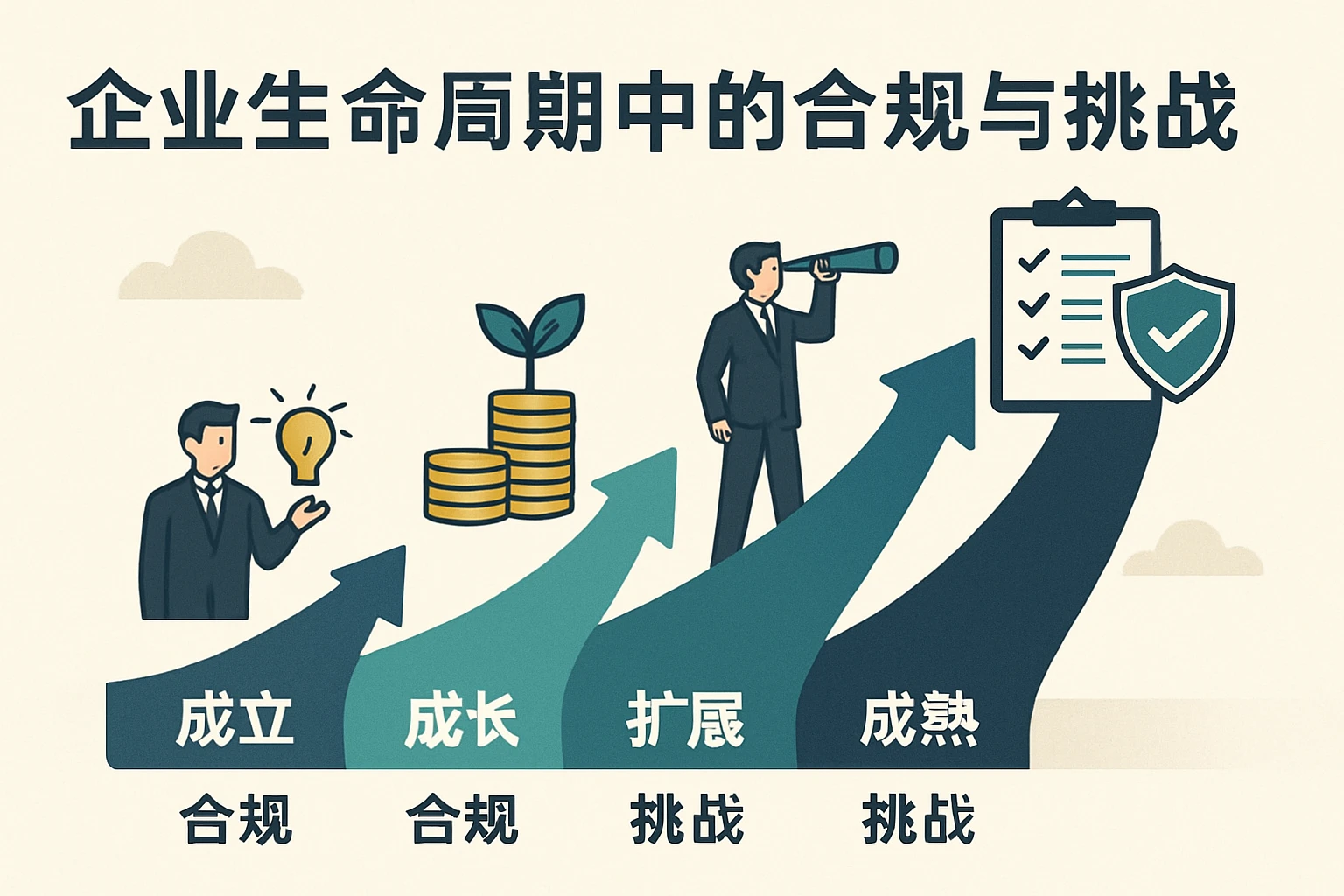 企业生命周期中的合规与挑战