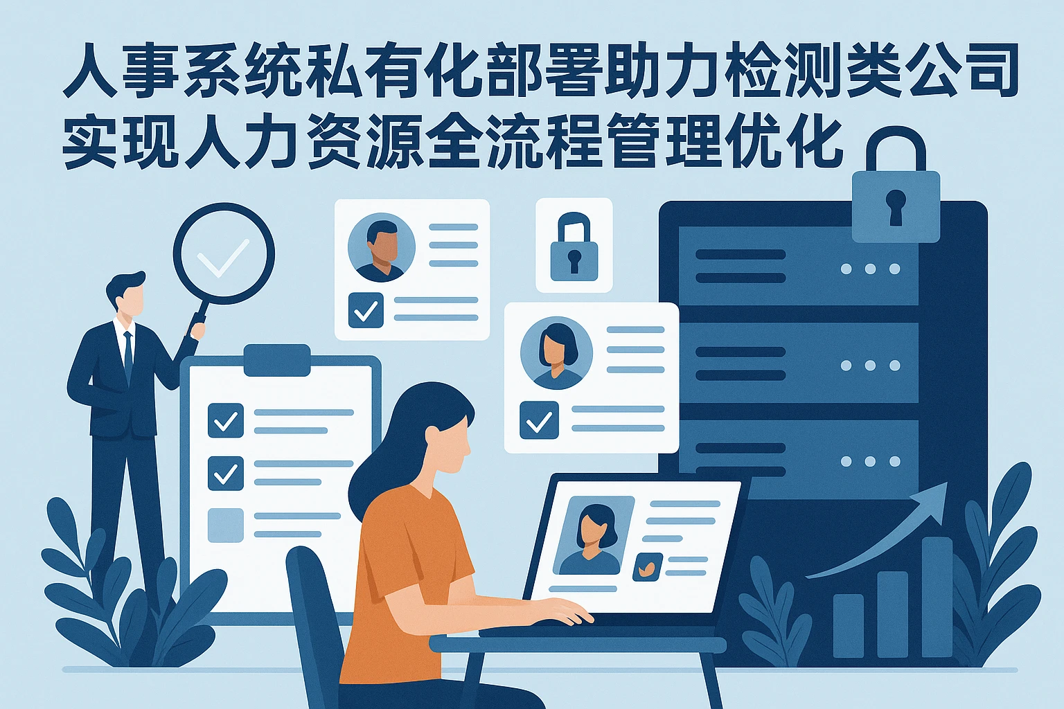 人事系统私有化部署助力检测类公司实现人力资源全流程管理优化