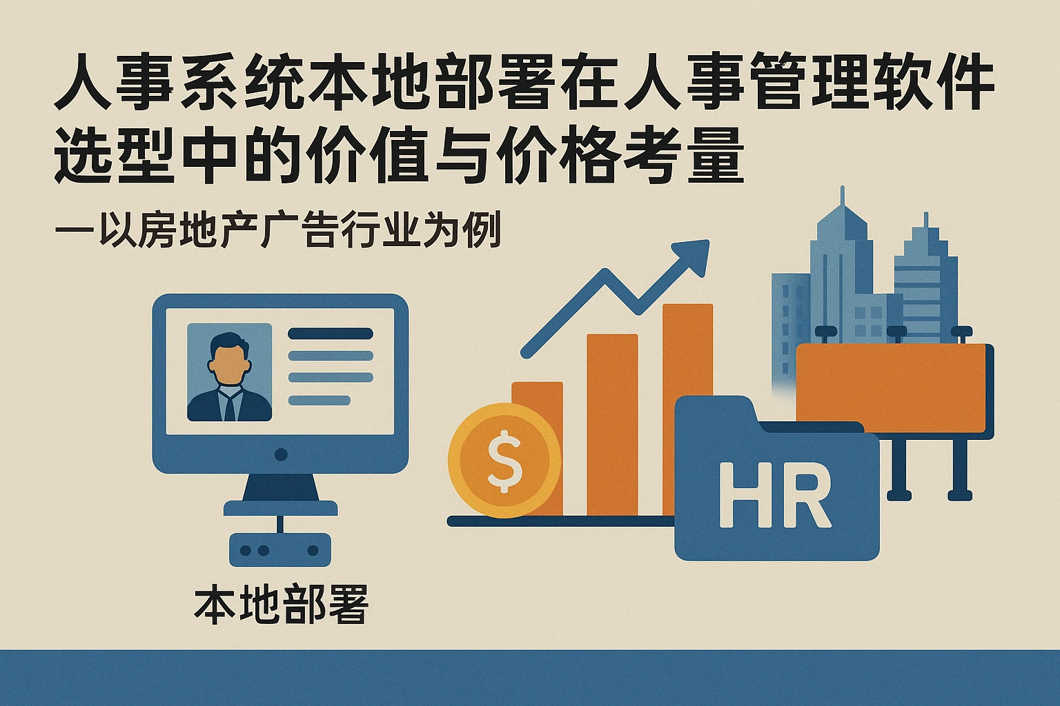 人事系统本地部署在人事管理软件选型中的价值与价格考量——以房地产广告行业为例