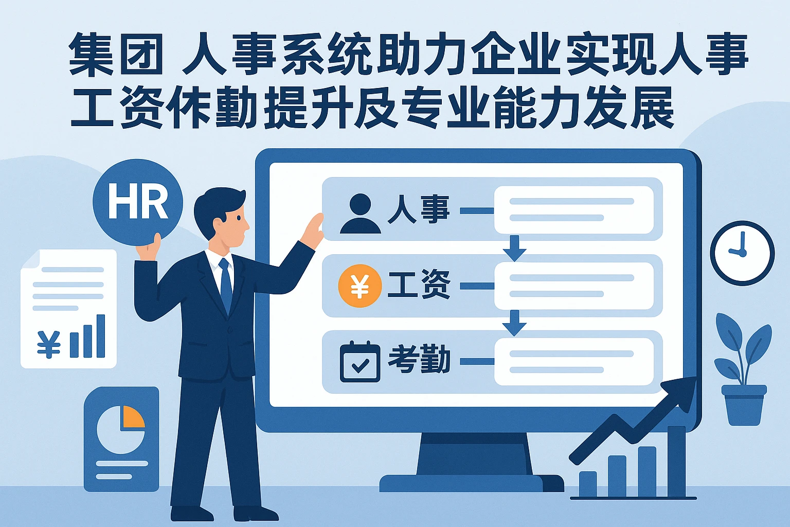 集团人事系统助力企业实现人事工资考勤一体化提升与专业能力发展