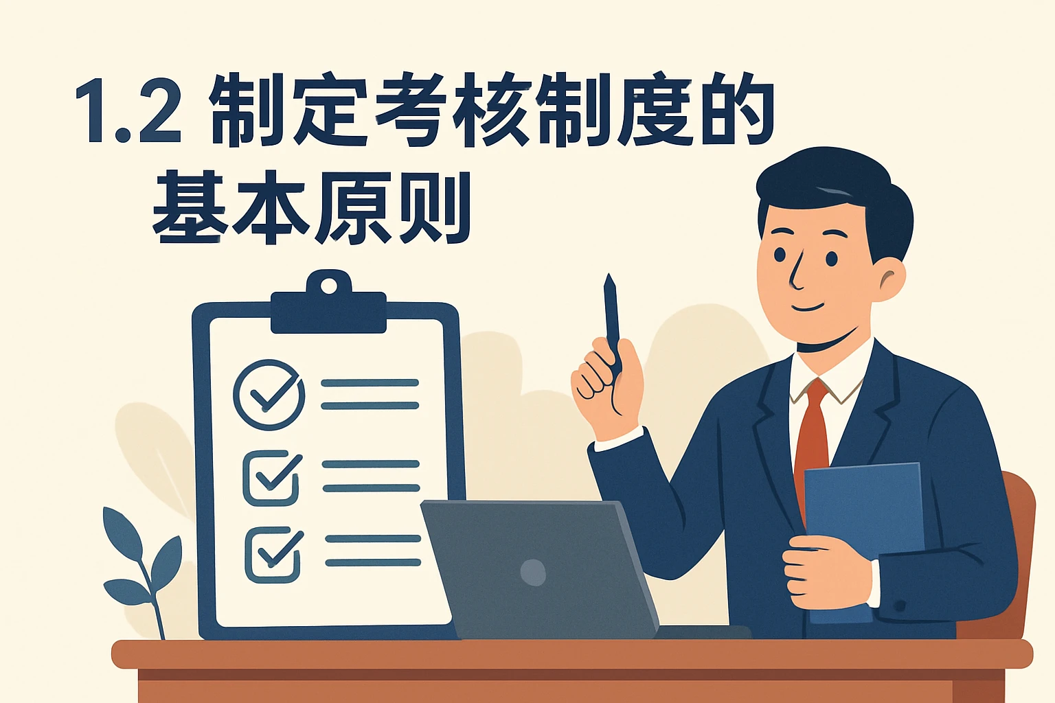 1.2 制定考核制度的基本原则