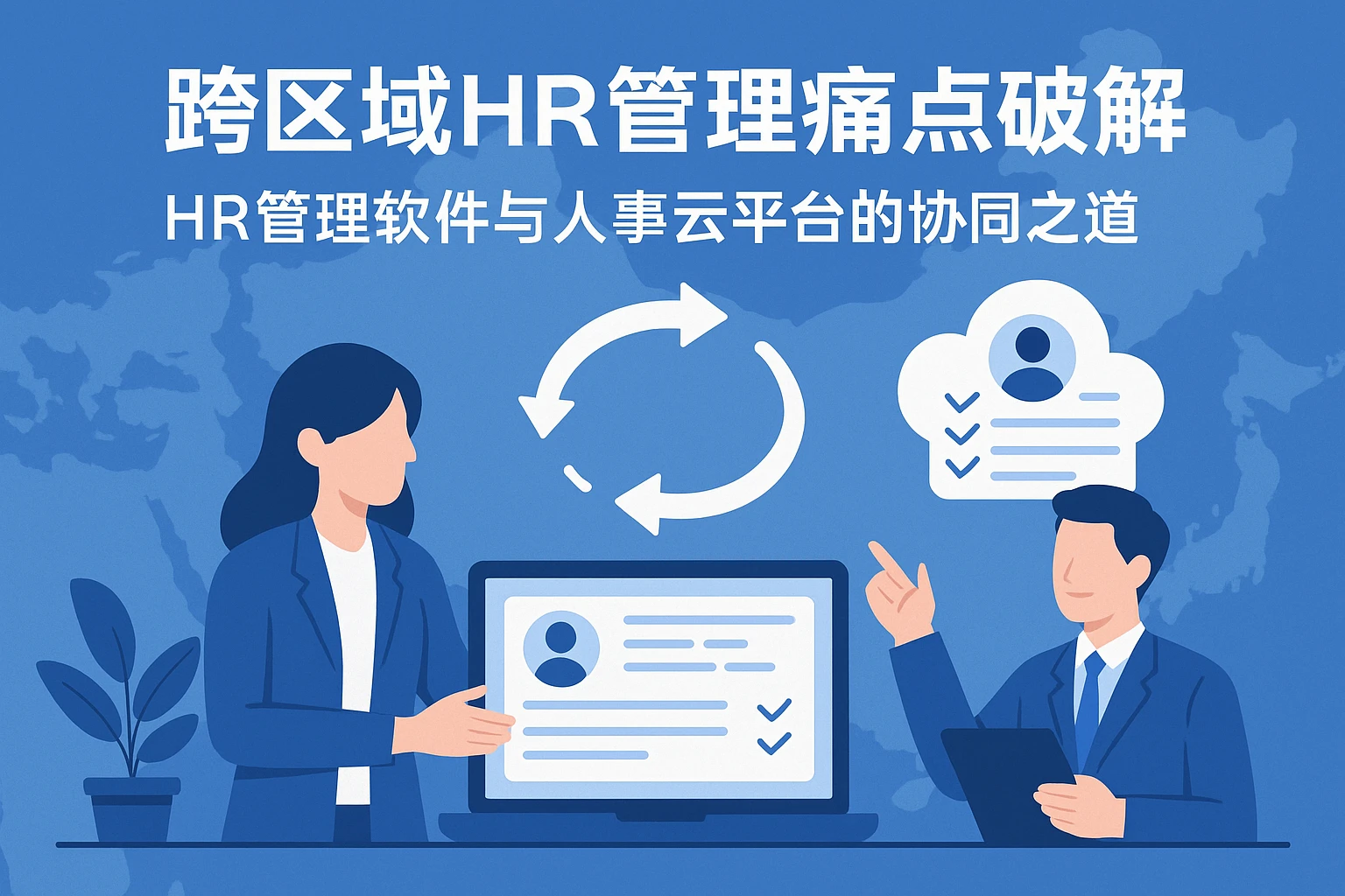 跨区域HR管理痛点破解：HR管理软件与人事云平台的协同之道