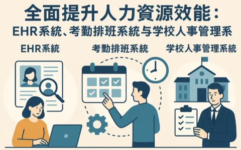 全面提升人力资源效能：EHR系统、考勤排班系统与学校人事管理系统的探索与最佳实践