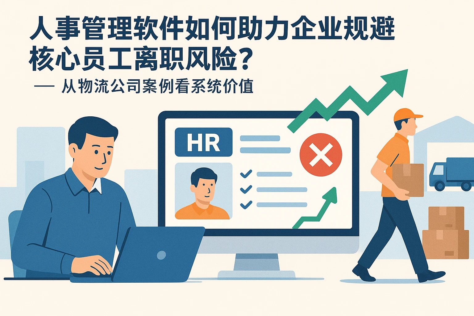 人事管理软件如何助力企业规避核心员工离职风险？——从物流公司案例看系统价值