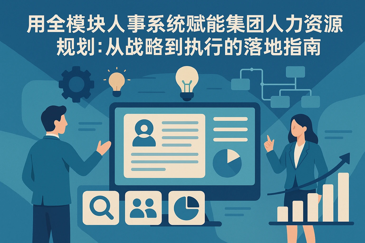 用全模块人事系统赋能集团人力资源规划：从战略到执行的落地指南