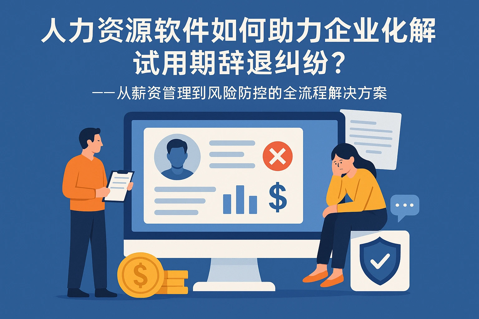 人力资源软件如何助力企业化解试用期辞退纠纷？——从薪资管理到风险防控的全流程解决方案