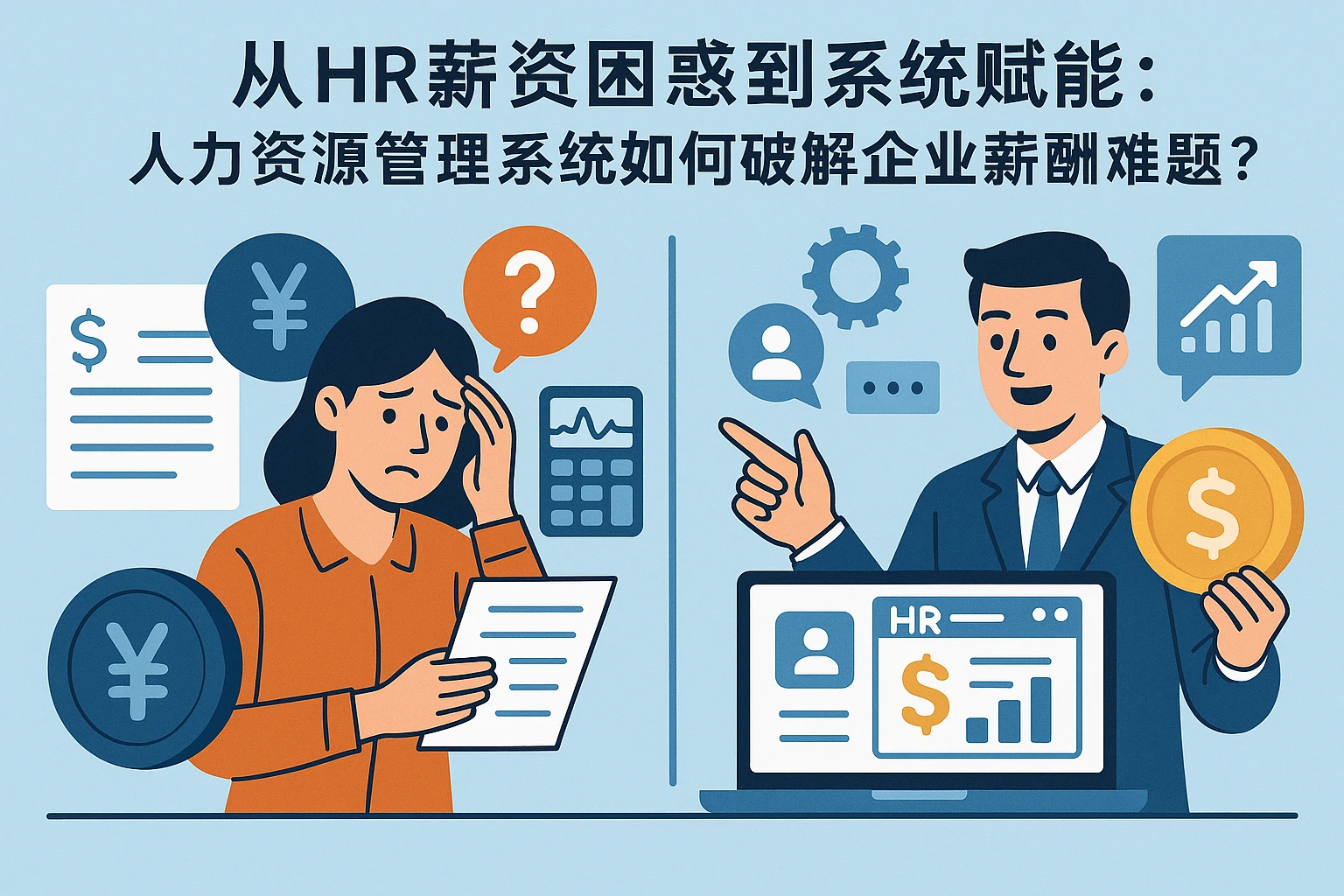 从HR薪资困惑到系统赋能：人力资源管理系统如何破解企业薪酬难题？