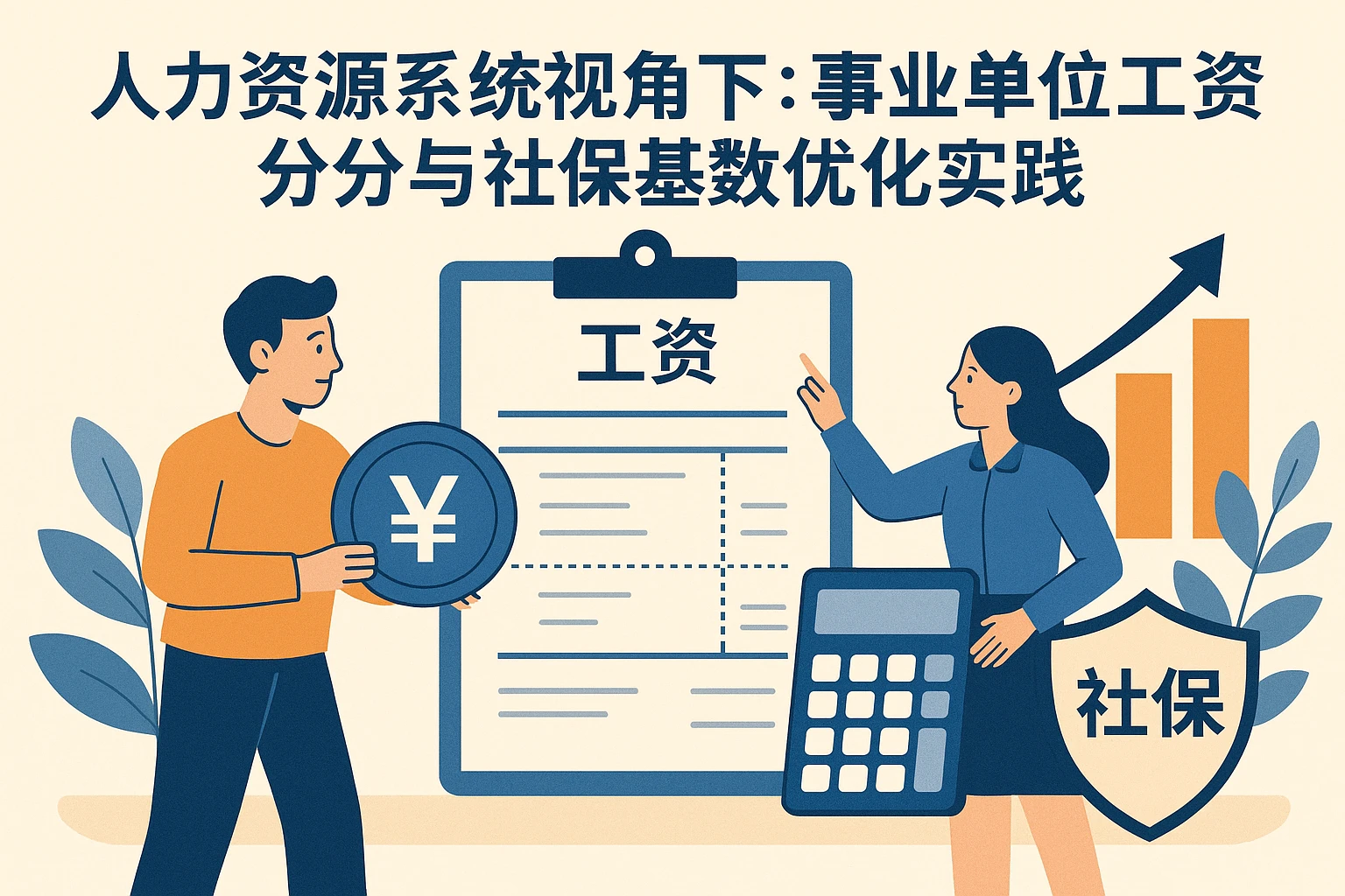 人力资源系统视角下：事业单位工资拆分与社保基数优化实践