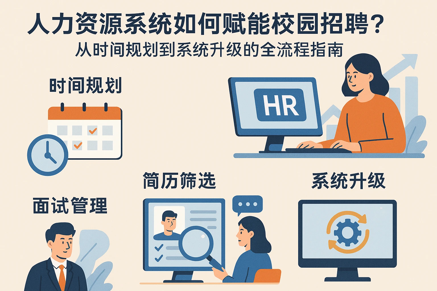 人力资源系统如何赋能校园招聘？从时间规划到系统升级的全流程指南