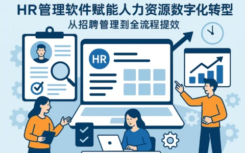 HR管理软件赋能人力资源数字化转型：从招聘管理到全流程提效