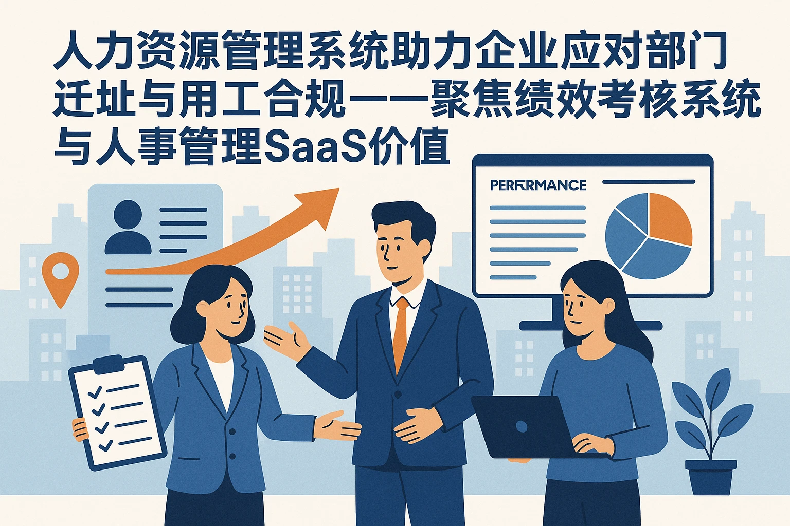 人力资源管理系统助力企业应对部门迁址与用工合规——聚焦绩效考核系统与人事管理SaaS价值