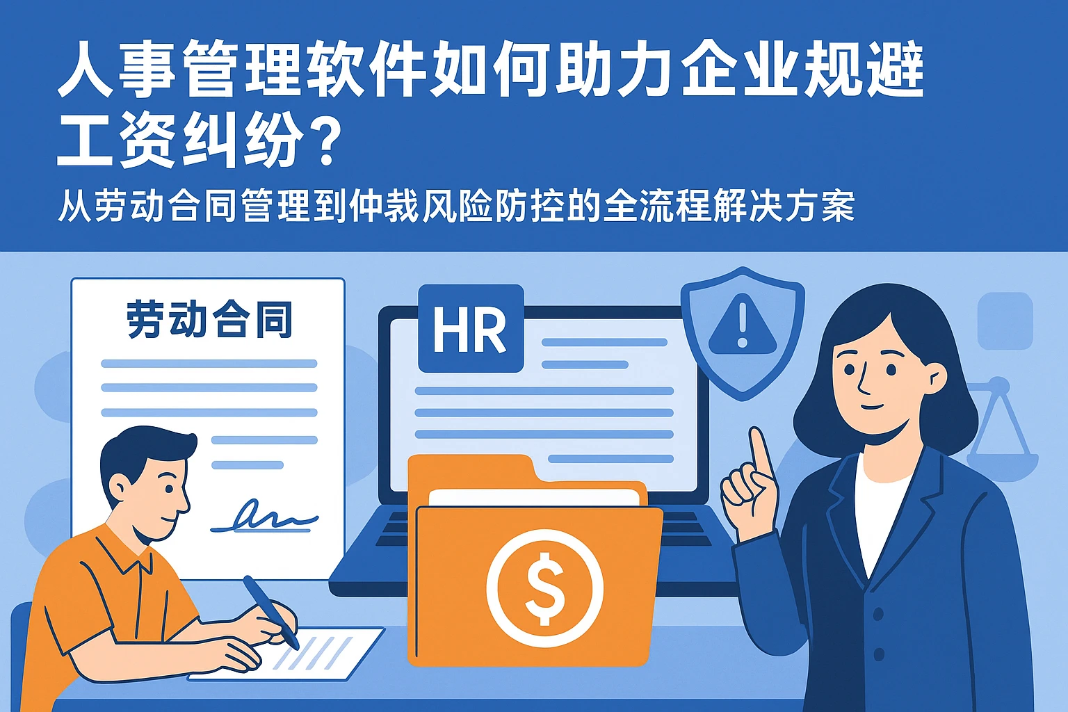 人事管理软件如何助力企业规避工资纠纷？从劳动合同管理到仲裁风险防控的全流程解决方案