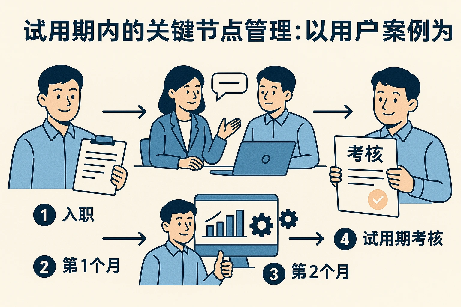 2. 试用期内的关键节点管理：以用户案例为例