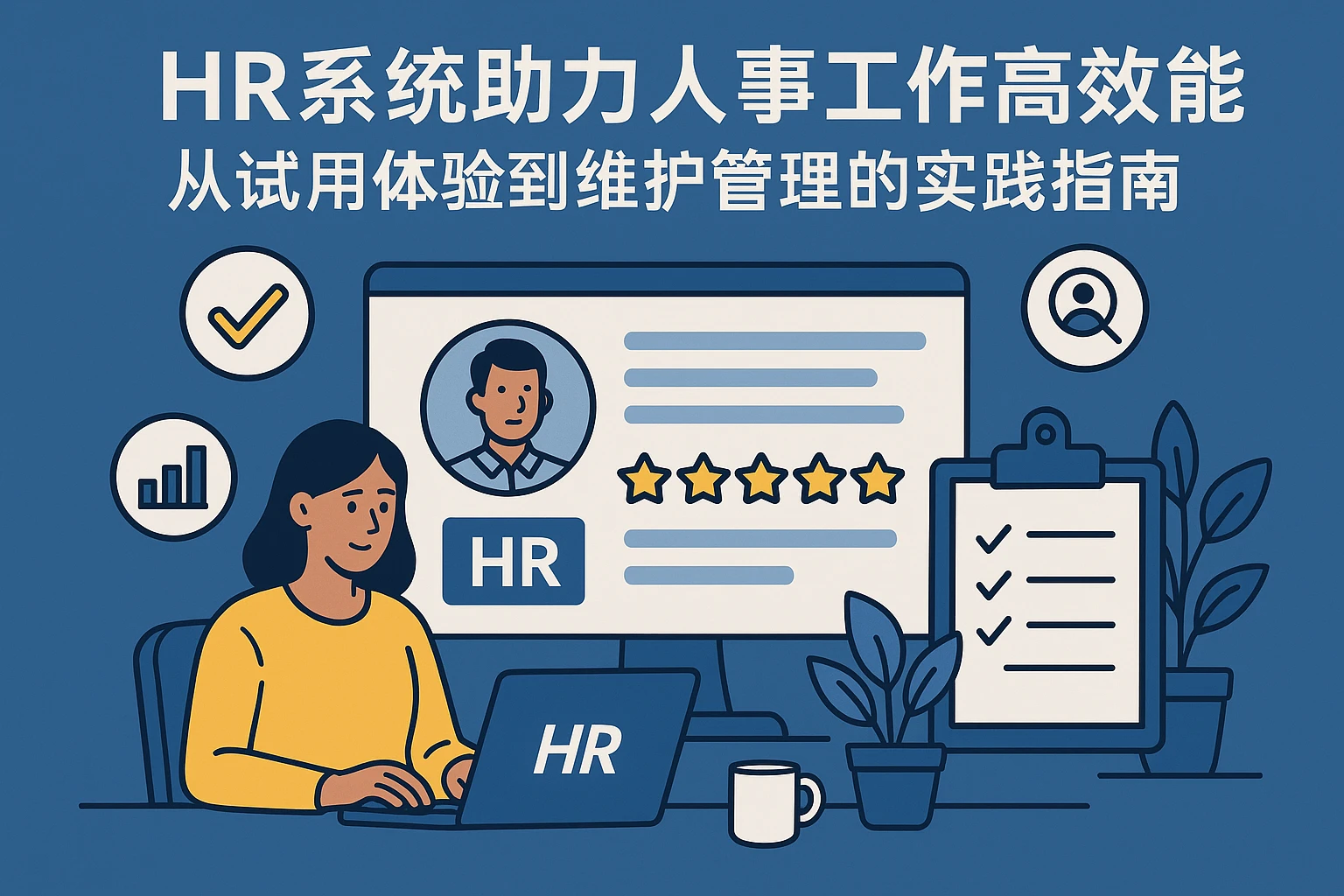 HR系统助力人事工作高效能：从试用体验到维护管理的实践指南