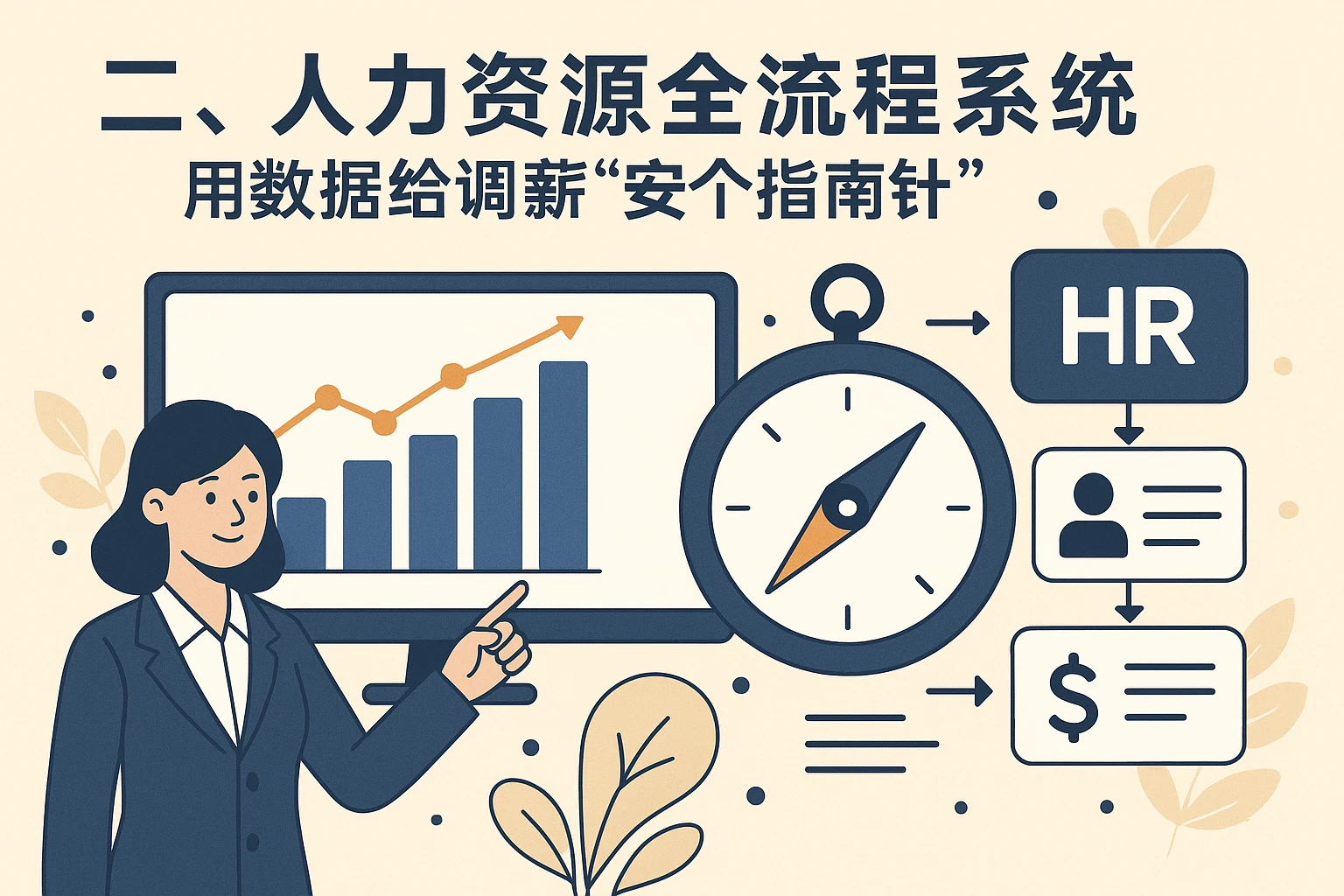 二、人力资源全流程系统：用数据给调薪“安个指南针”