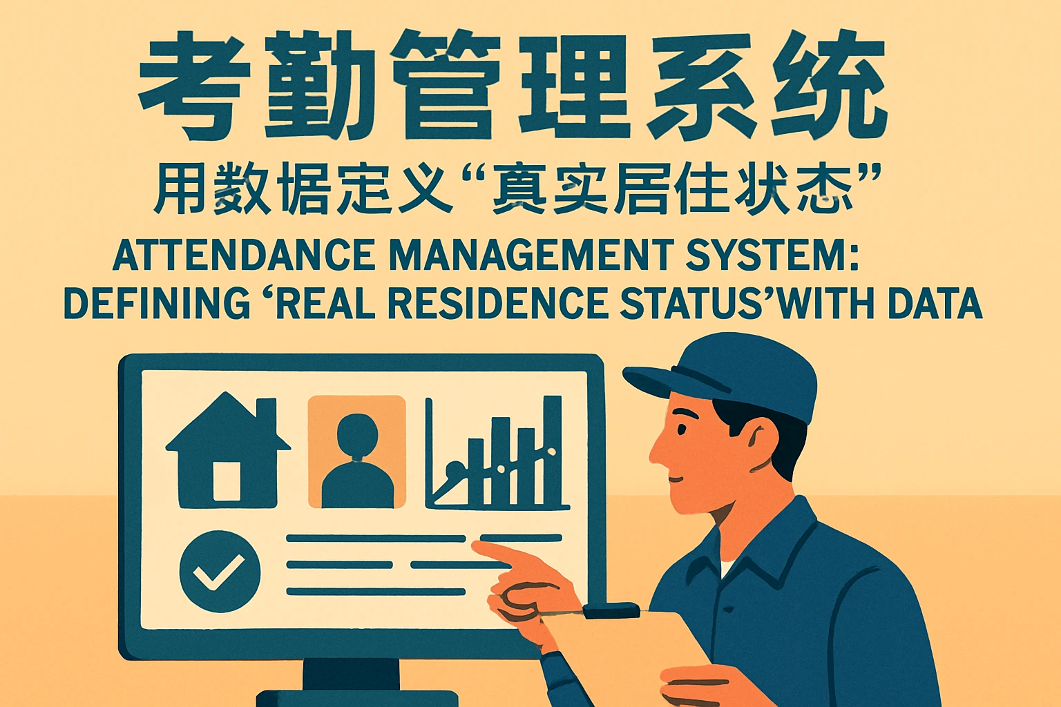 1. 考勤管理系统：用数据定义“真实居住状态”