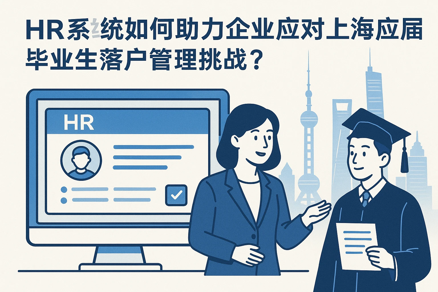 HR系统如何助力企业应对上海应届毕业生落户管理挑战？