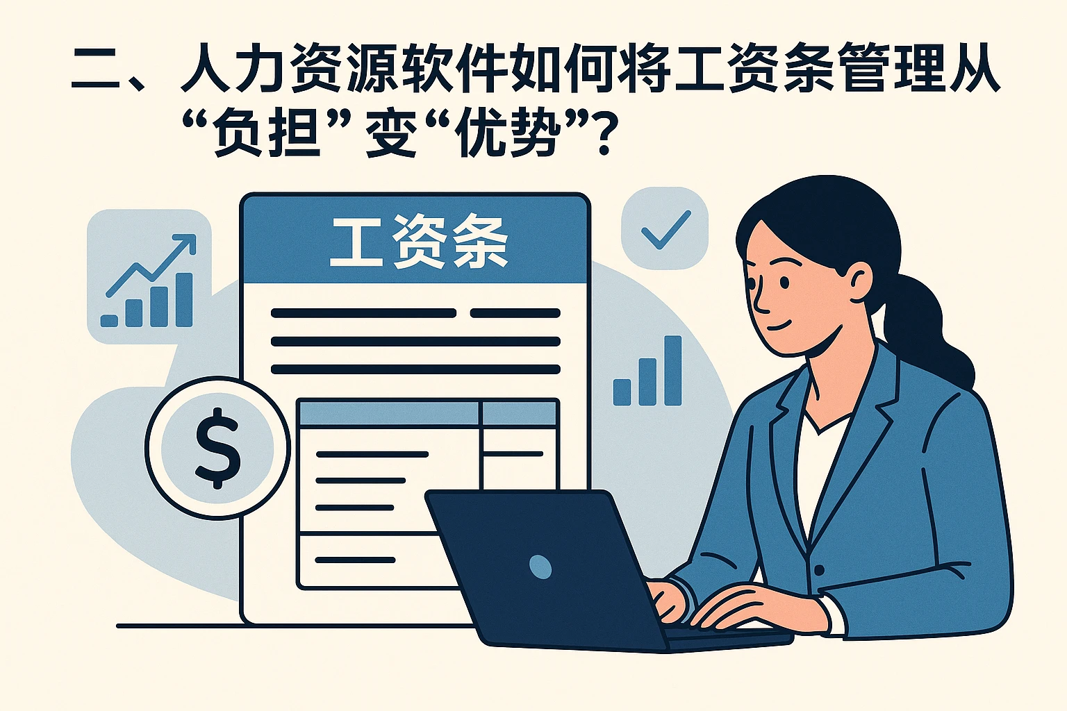 二、人力资源软件如何将工资条管理从“负担”变“优势”？