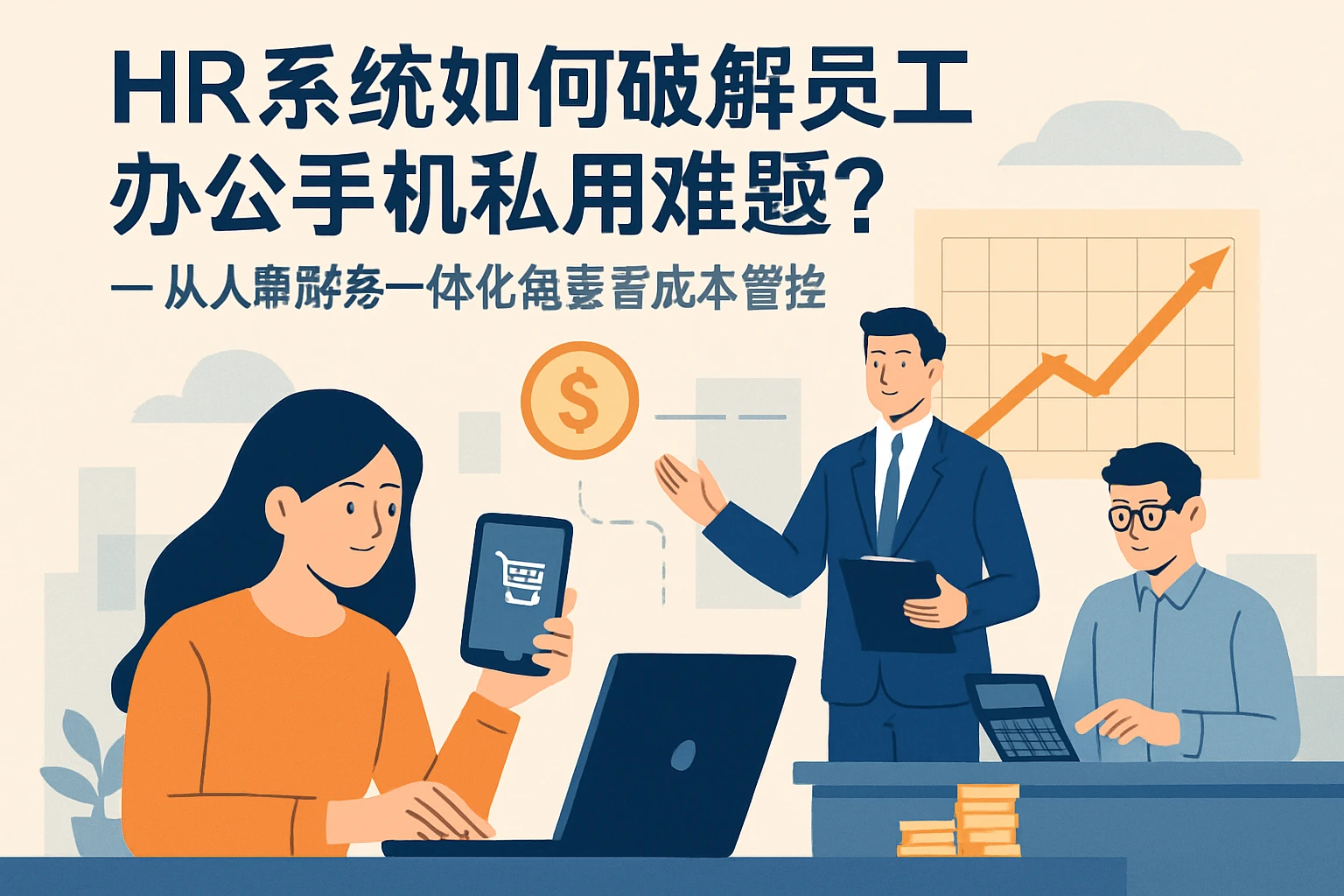 HR系统如何破解员工办公手机私用难题？——从人事财务一体化角度看成本管控
