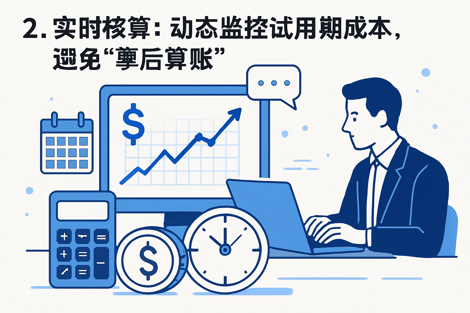 2. 实时核算：动态监控试用期成本，避免“事后算账”