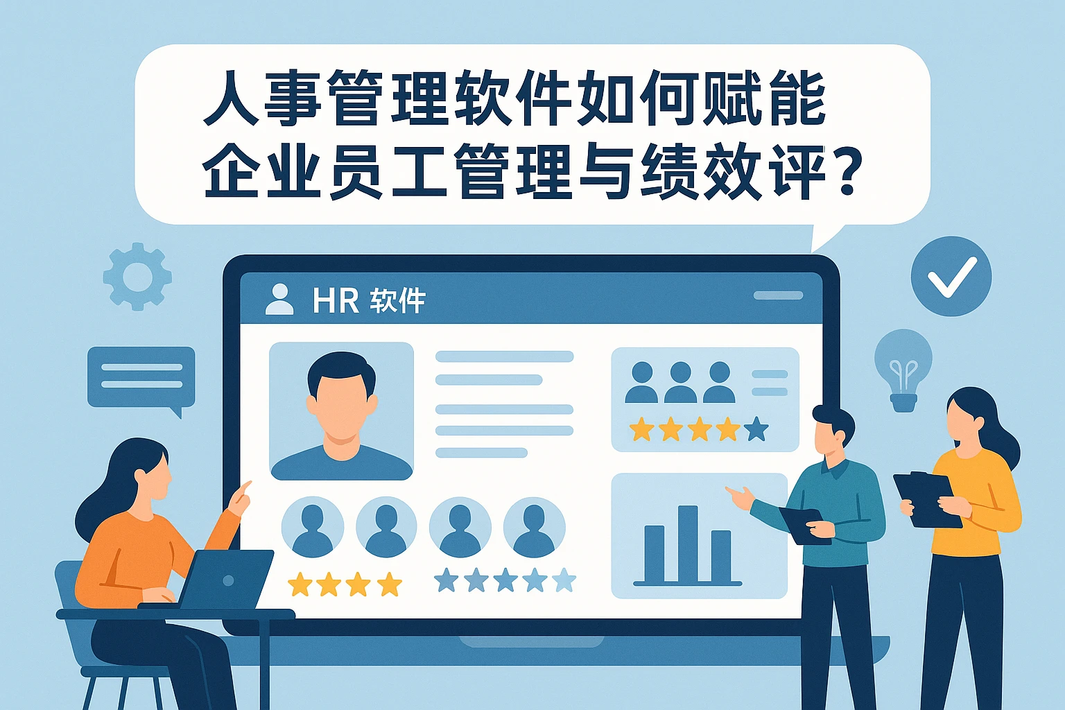 人事管理软件如何赋能企业员工管理与绩效考评？