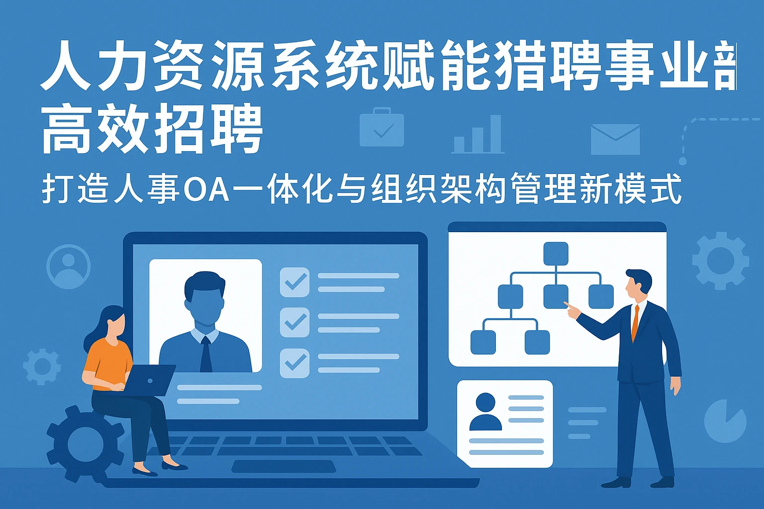 人力资源系统赋能猎聘事业部高效招聘——打造人事OA一体化与组织架构管理新模式