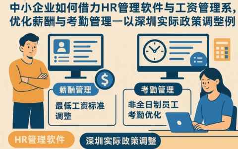 中小企业如何借力HR管理软件与工资管理系统，优化薪酬与考勤管理——以深圳实际政策调整为例