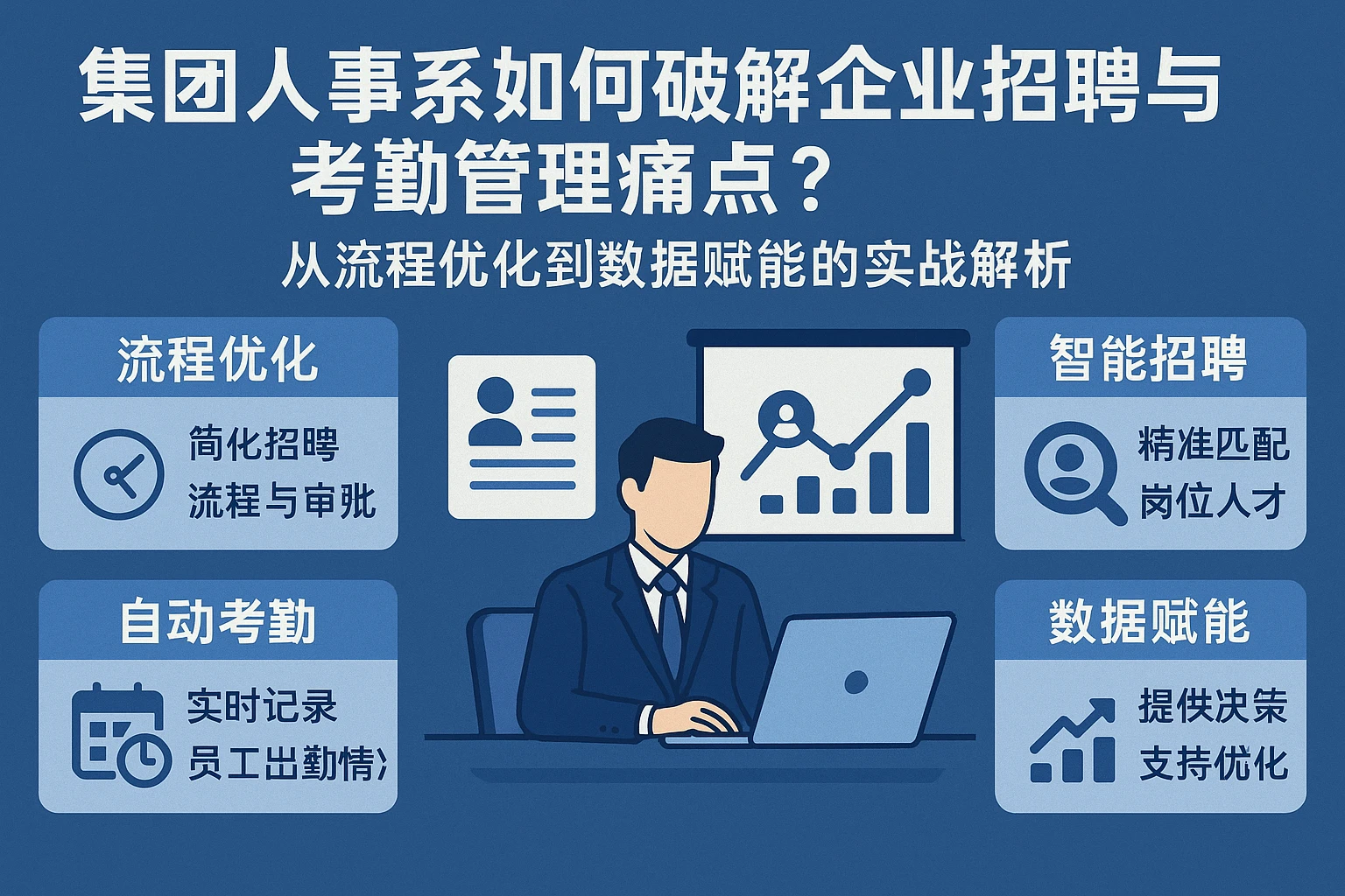 集团人事系统如何破解企业招聘与考勤管理痛点？从流程优化到数据赋能的实战解析