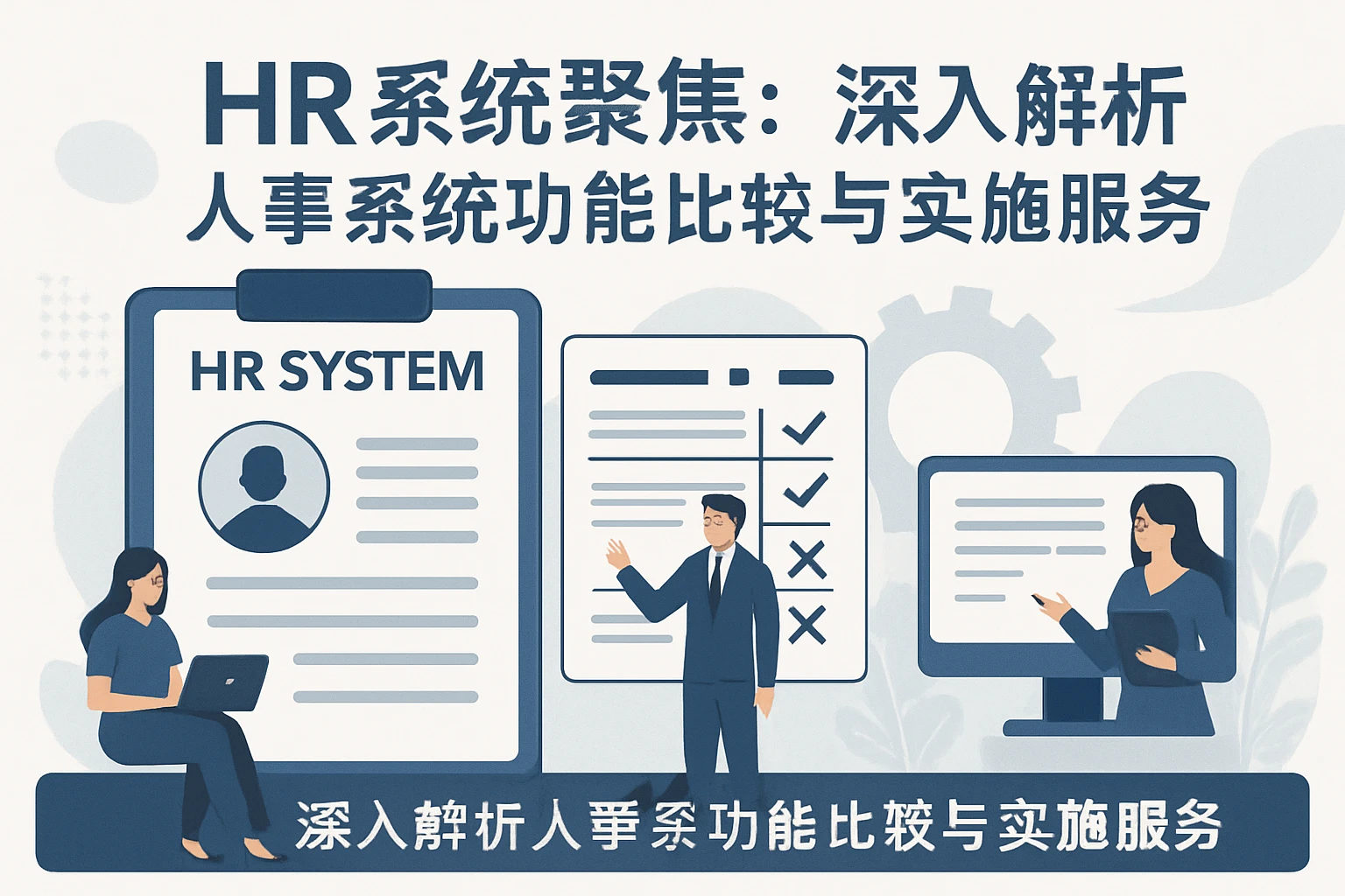 HR系统聚焦：深入解析人事系统功能比较与实施服务
