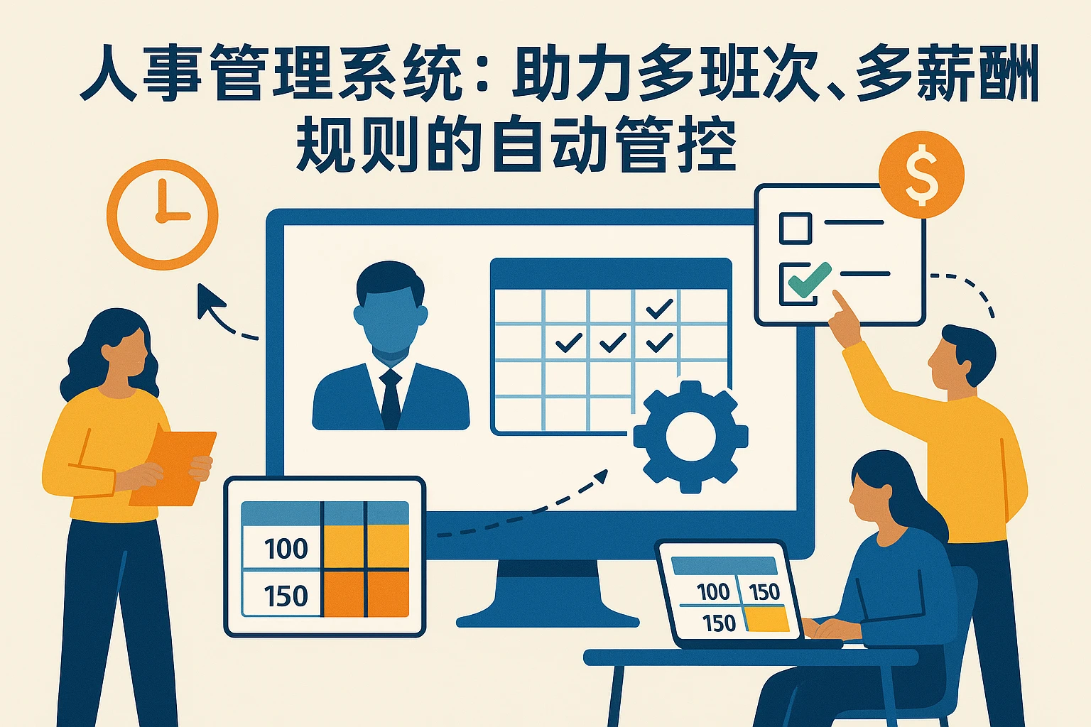 人事管理系统：助力多班次、多薪酬规则的自动管控