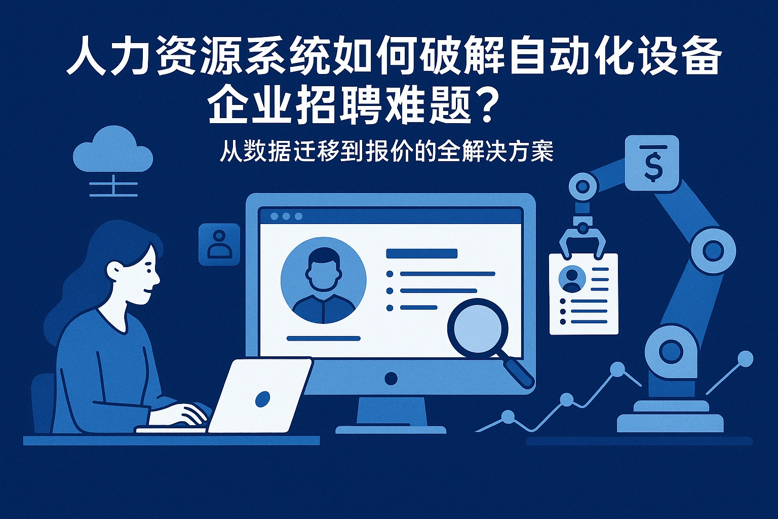 人力资源系统如何破解自动化设备企业招聘难题？从数据迁移到报价的全解决方案