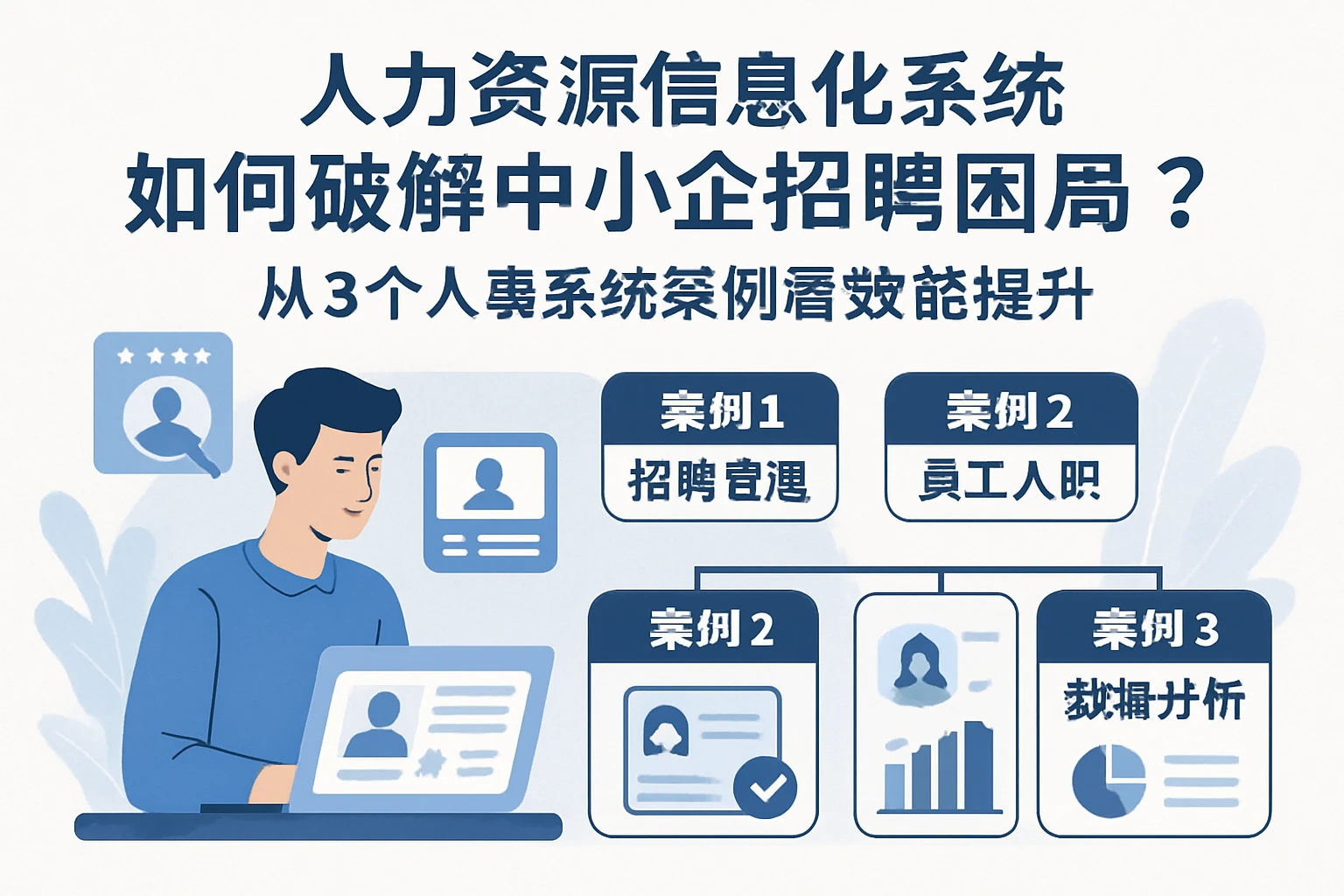 人力资源信息化系统如何破解中小企招聘困局？从3个人事系统案例看效能提升