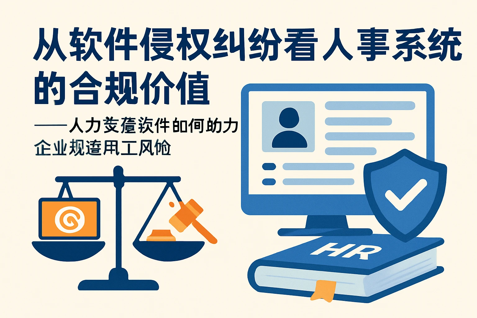 从软件侵权纠纷看人事系统的合规价值——人力资源软件如何助力企业规避用工风险