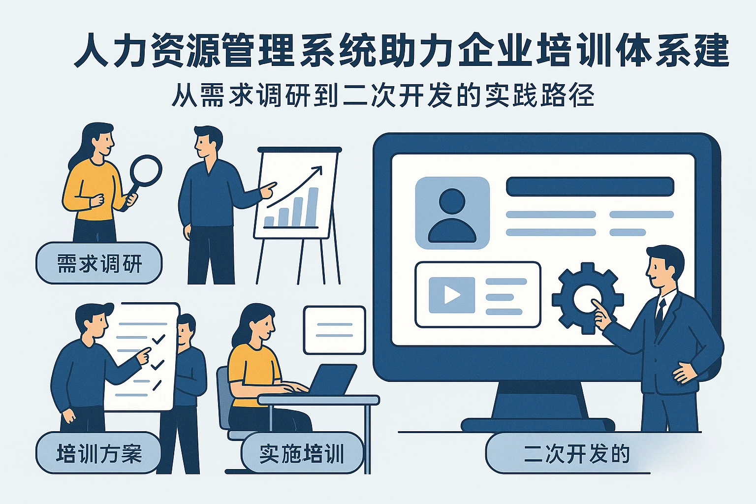 人力资源管理系统助力企业培训体系构建——从需求调研到二次开发的实践路径