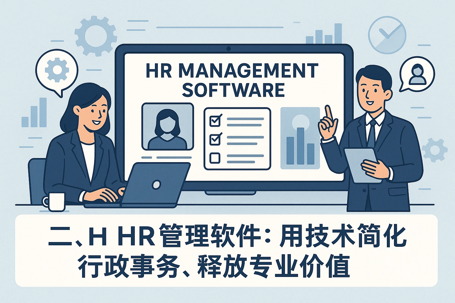 二、HR管理软件：用技术简化行政事务，释放专业价值
