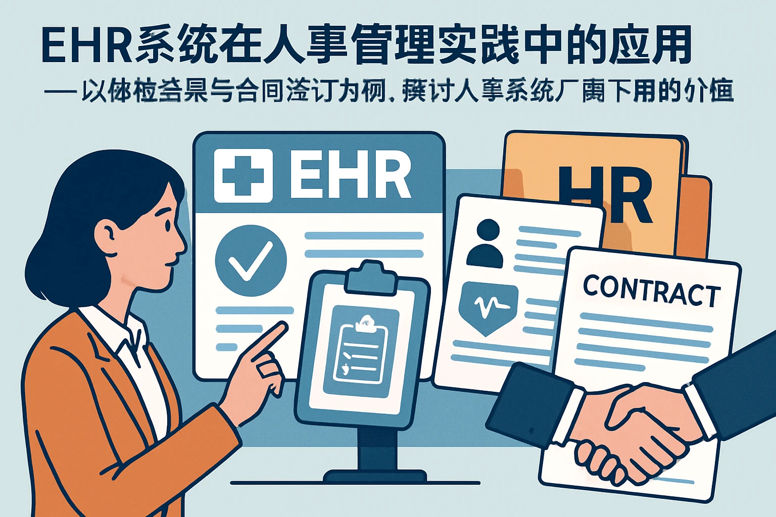 EHR系统在人事管理实践中的应用——以体检结果与合同签订为例，探讨人事系统厂商的价值