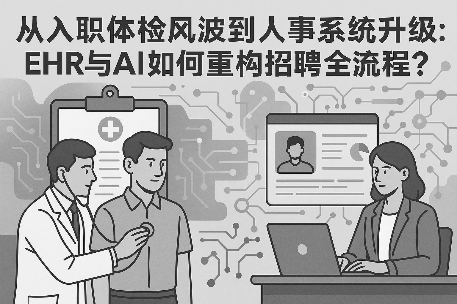 从入职体检风波到人事系统升级：EHR与AI如何重构招聘全流程？