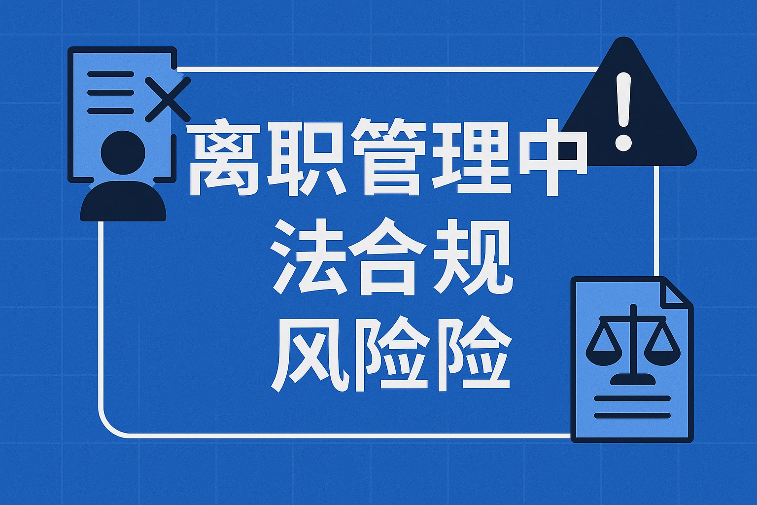 离职管理中的合法合规风险