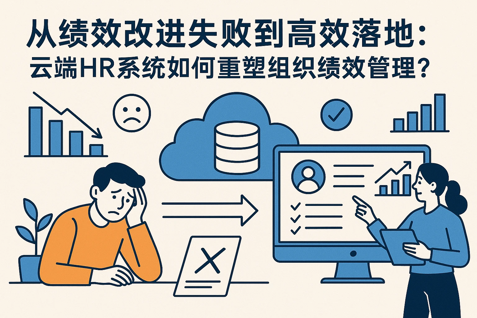 从绩效改进失败到高效落地：云端HR系统如何重塑组织绩效管理？