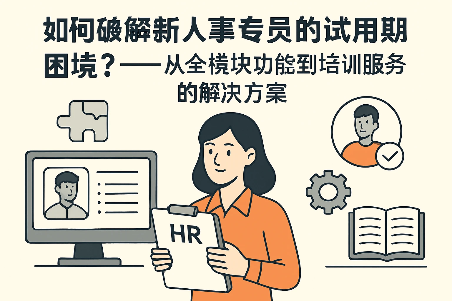 人事管理系统如何破解新人事专员的试用期困境？——从全模块功能到培训服务的解决方案